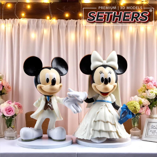 アリバスブラザーズ Mickey and Minnie Bride Disney Arribas Mickey and Minnie Bride