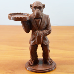 Monkey Ape Butler Statue | 3D Printer Model Files