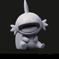 Mudkip Pokemon Figure | 3D Printer Model Files