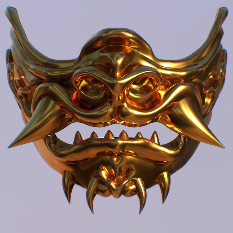 Oni Classic Mask | 3D Printer Model Files