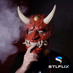 Oni Mask | 3D Printer Model Files