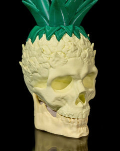Pineapple Colada Skull | 3D Printer Model Files