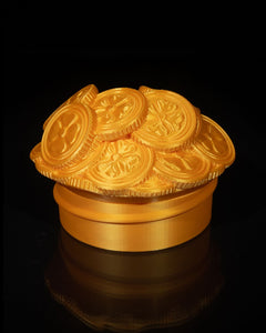 Pot O' Gold Piggy Bank | 3D Printer Model Flies