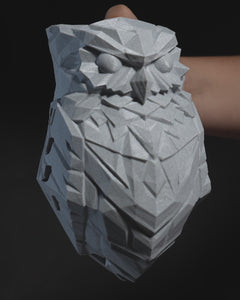 Owl Wall Night Light 3D Printer Model File STL Files