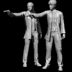 Pulp Fiction Statues | 3D Printer Model Files