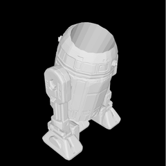 R2D2 Star Wars Planter Vase | 3D Printer Model Files