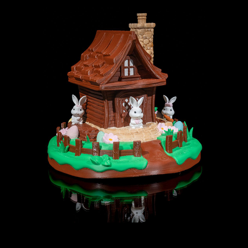 Rabbit Cottage | 3D Printer Model Files