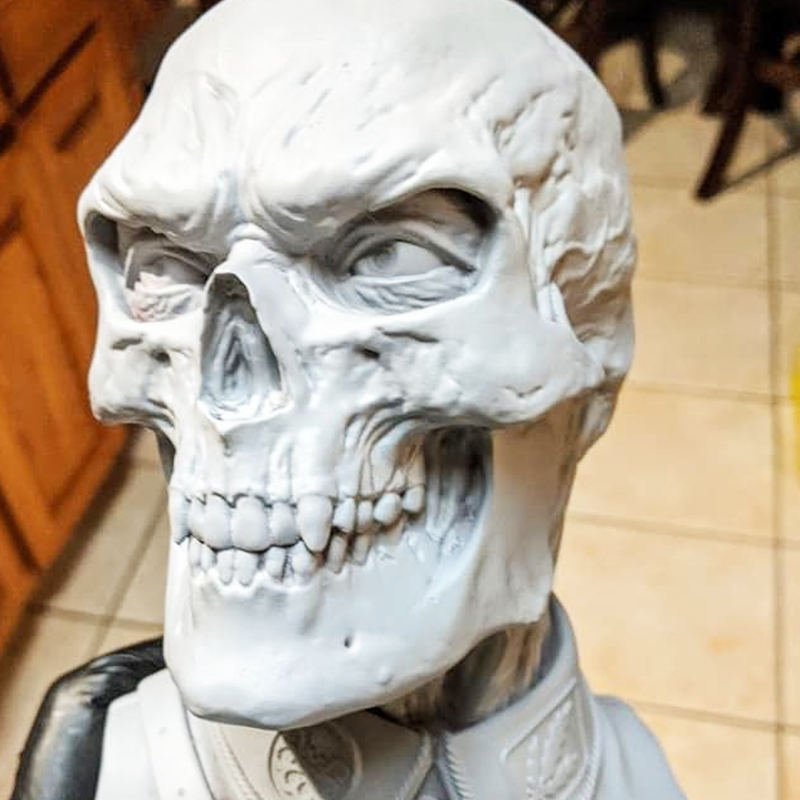 Red Skull Statue | 3D Printer Model Files