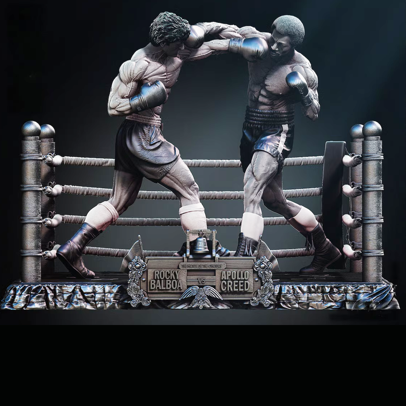 Rocky Balboa Apollo Creed Statue | 3D Printer Model Files