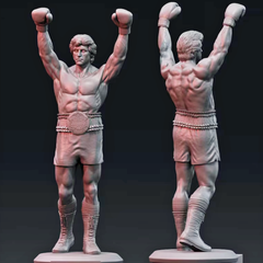 Rocky Balboa Statue | 3D Printer Model Files