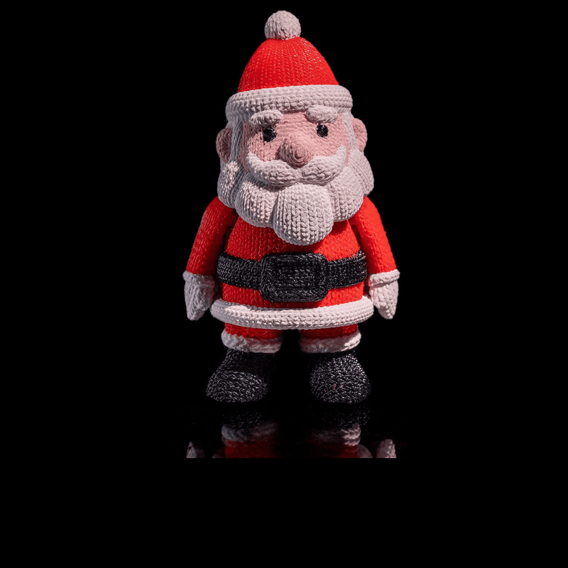 Santa Claus Crochet Knitted Articulated | 3D Printer Model Files