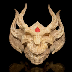 Silver Dragon Skull | 3D Printer Model Files