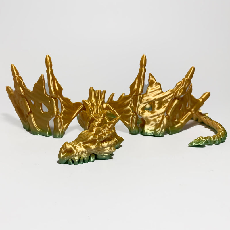 Skeletal Skull Dragon | 3D Printer Model Files
