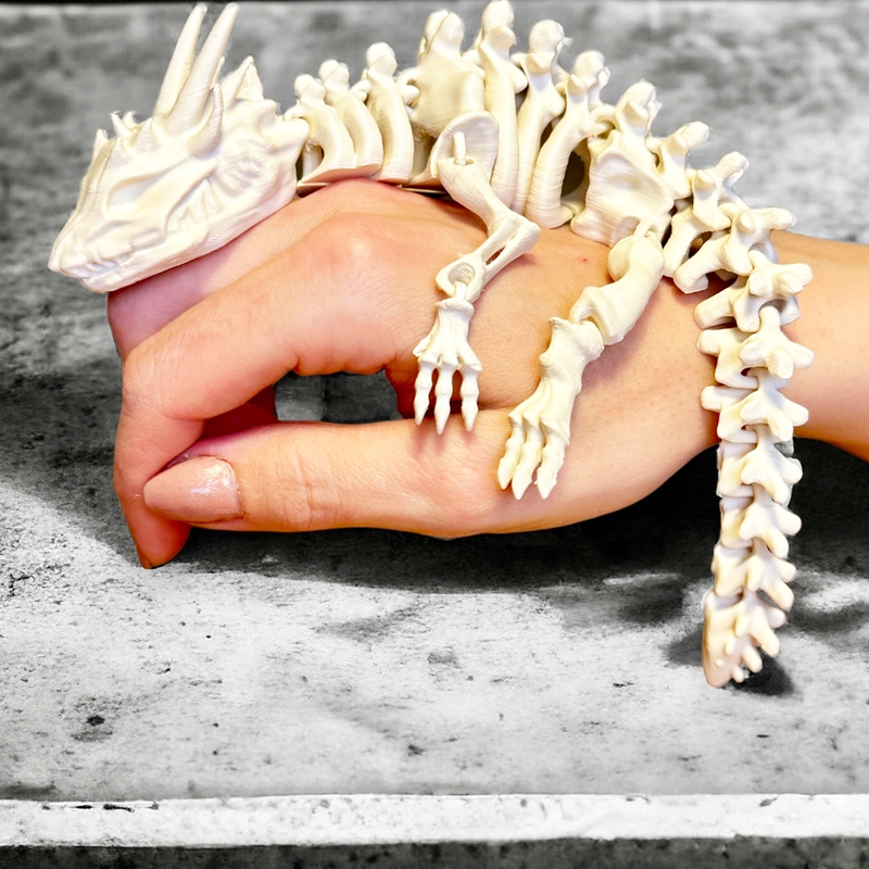 Skeleton Dragon Articulated | 3D Printer Model Files