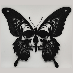 Skull Butterfly Wall Art | 3D Printer Model Files