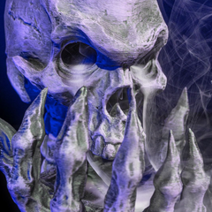Skull Incense Backflow Burner | 3D Printer Model Files