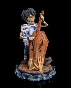 Skull Rock Band Cellist Figure | 3D Printer Model Files