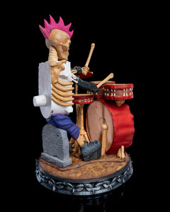 Skull Rock Band Drummer Figure | 3D Printer Model Files