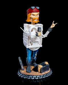Skull Rock Band Singer Figure | 3D Printer Model Files