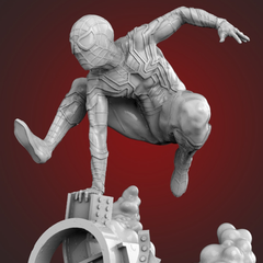 Spiderman Statue | 3D Printer Model Files