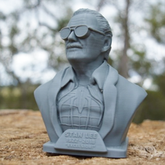 Stan Lee Spiderman Bust | 3D Printer Model Files