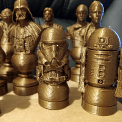 Star Wars Chess Set | 3D Printer Model Files