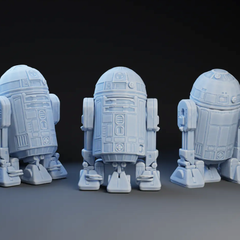Star Wars R2D2 Statue | 3D Printer Model Files