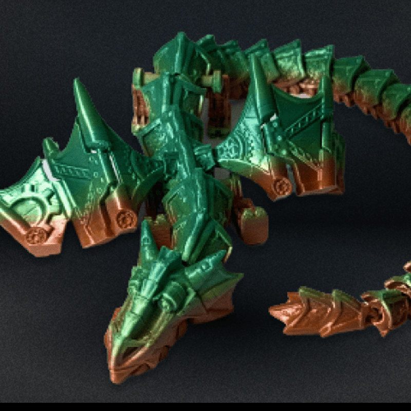 Steampunk Dragon | 3D Printer Model Files