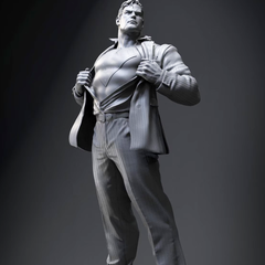 Superman Clark Kent Statue | 3D Printer Model Files
