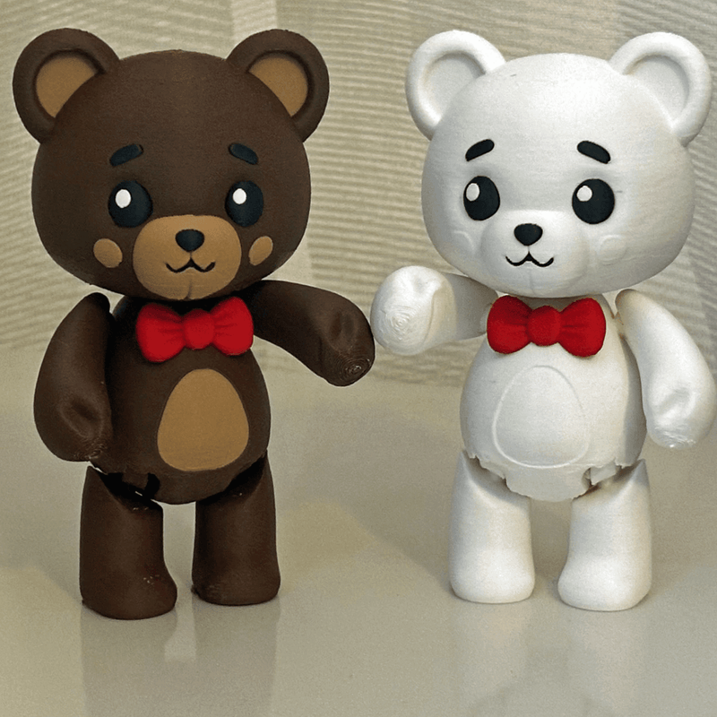Teddy Bear Articulated | 3D Printer Model Files