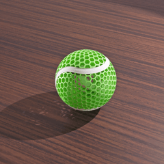 Tennis Ball Airless | 3D Printer Model Files