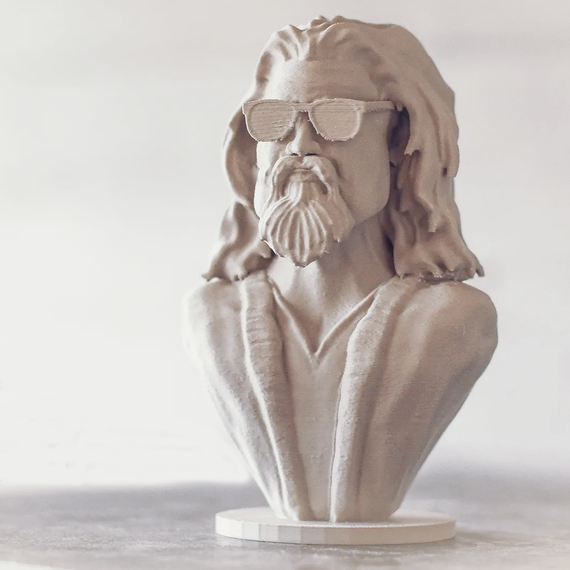 The Dude Jeff Bridges Bust | 3D Printer Model Files