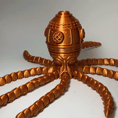 The Steampunk Octogauge | 3D Printer Model Files