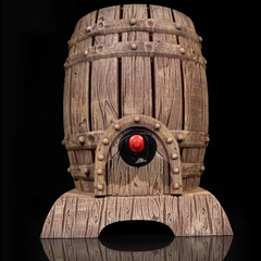 Tiki Carved Barrel | 3D Printer Model Files