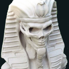 Undead Pharaoh Skull Planter | 3D Printer Model Files