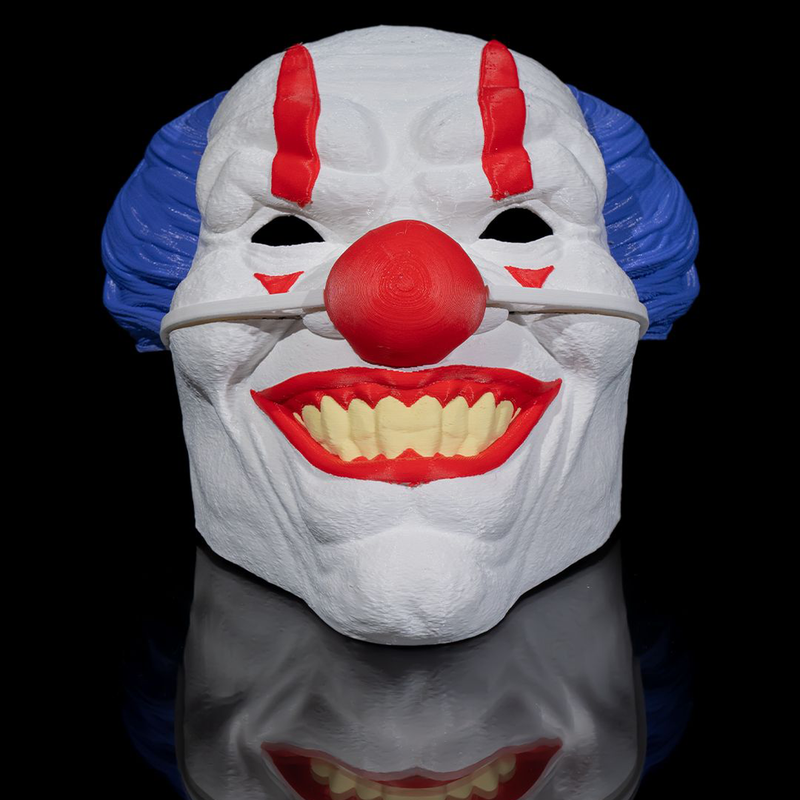 Wearable Evil Clown Mask | 3D Printer Model Files