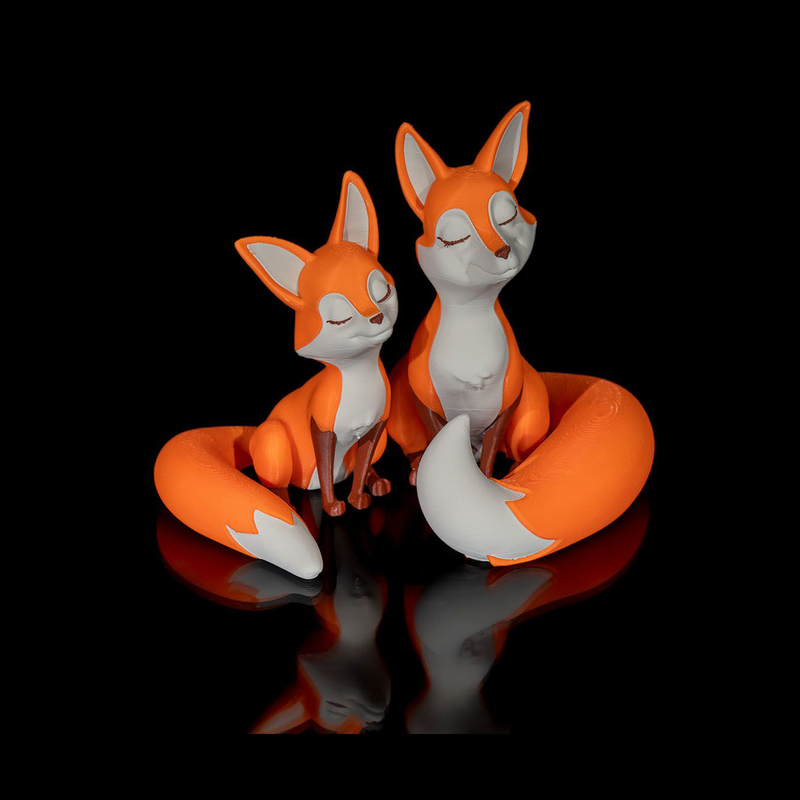 Wise Fox Bookend | 3D Printer Model Files