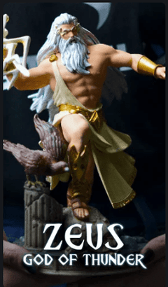 Zeus, God of Thunder | 3D Printer Model Files 