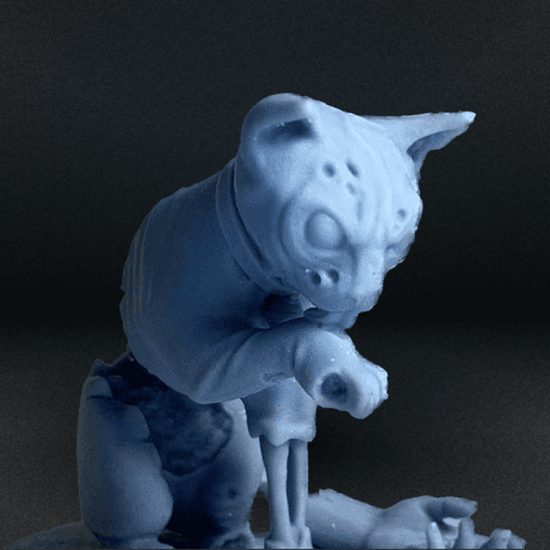 Zombie Cat | 3D Printer Model Files