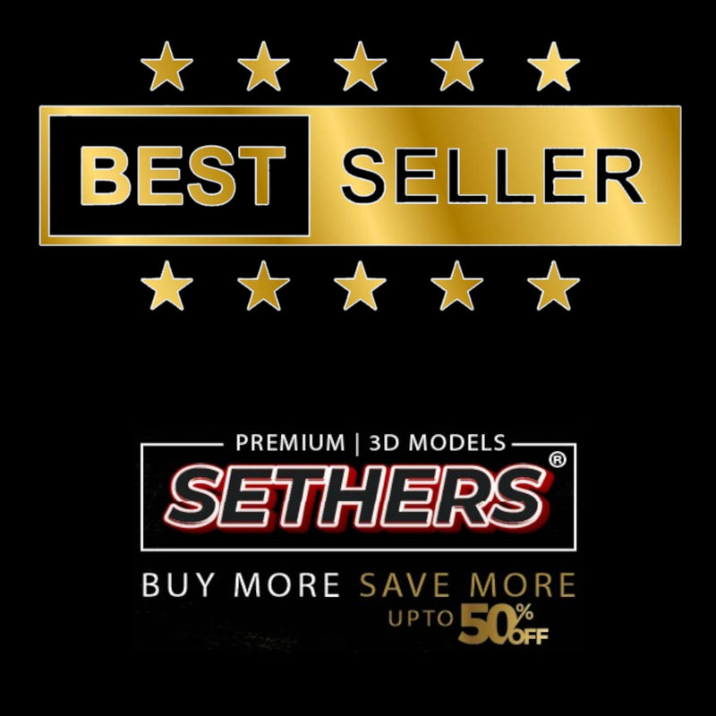This is the Complete Collection of every 3D Printing Models at Sethers. Every 3D Printer Model is of the Highest Quality Premium 3D Printing model STL files