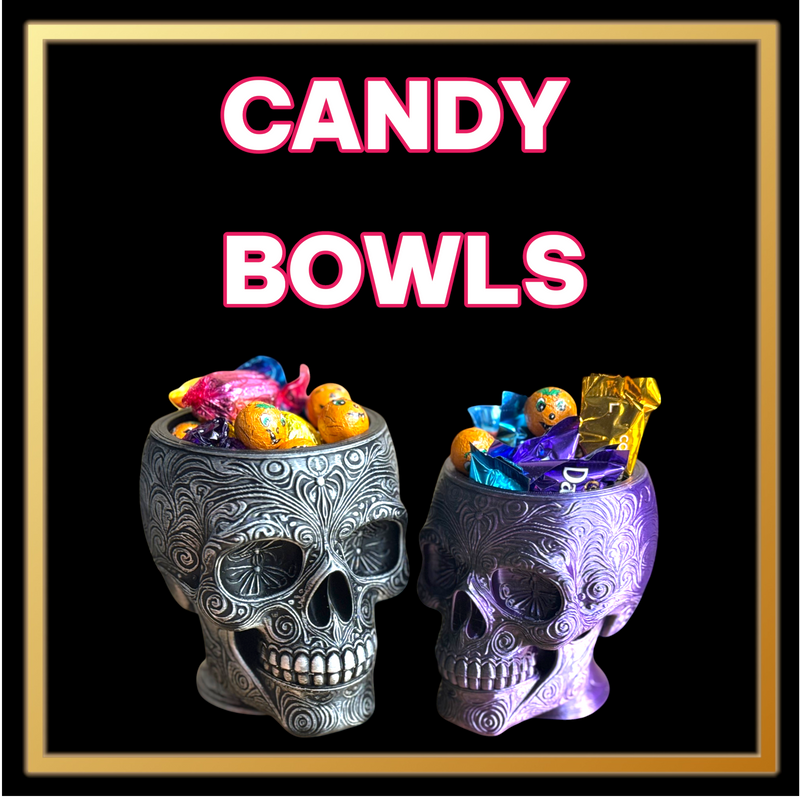 Candy Bowls Collection | Premium 3D Printing STL Model Files. High Quality 3D Printer Models Universal Studios Monster Collections Best 3D Model File