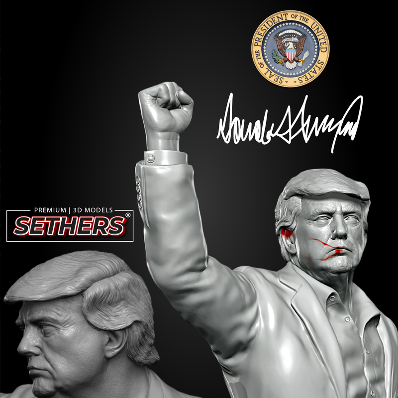 President Donald J. Trump Collection | 3D Printing Model Files