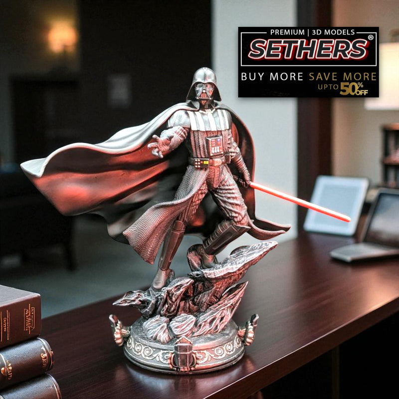 Darth Vader Sculpture | Star Wars | Best 3D Printing Model Files