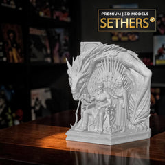 Khal Drogo & Daenerys | Game of Thrones | 3D Printing Model Files