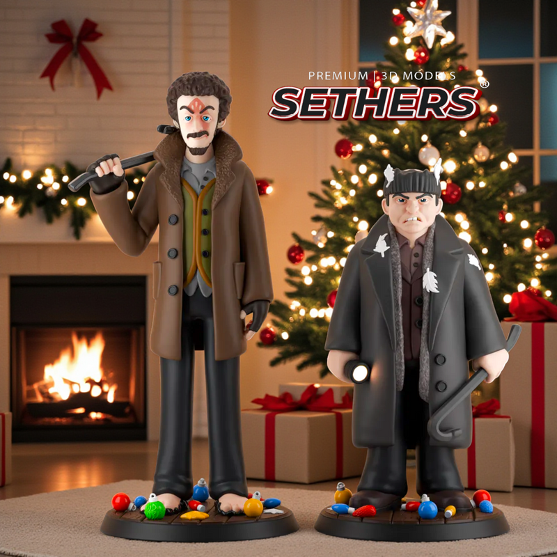 Wet Bandits | Home Alone | Best 3D Printing Models at Sethers