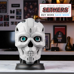Cybernetic Skull | Best 3D Printing Models at Sethers