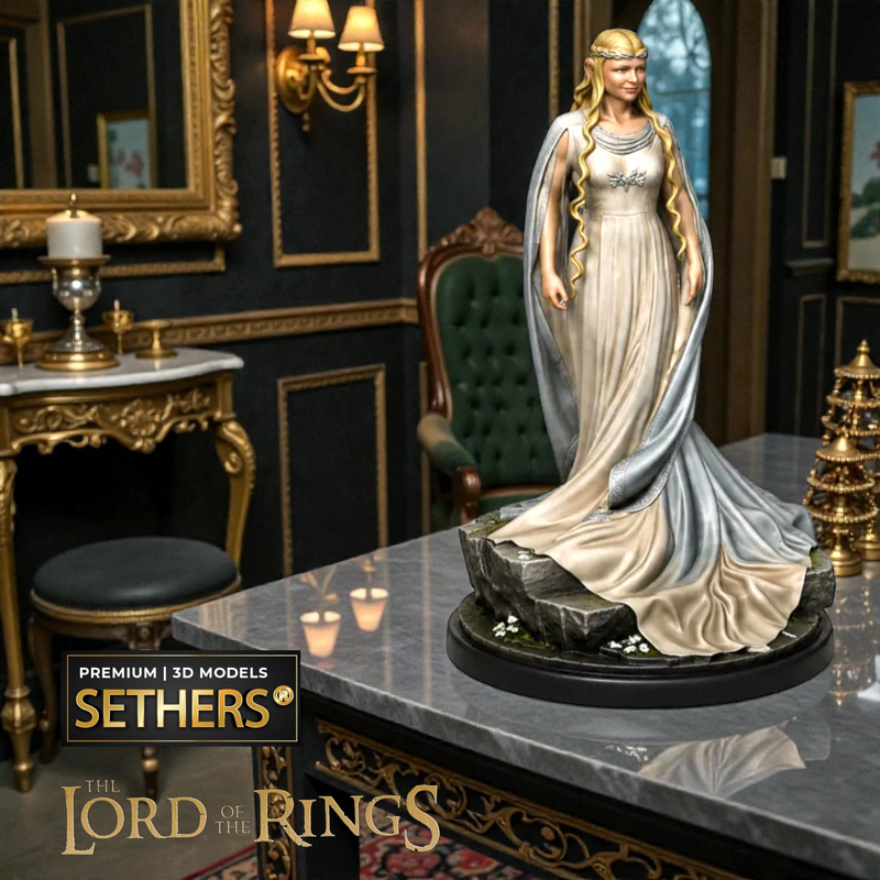 Galadriel Diorama | Lord of the Rings | 3D Printing Models