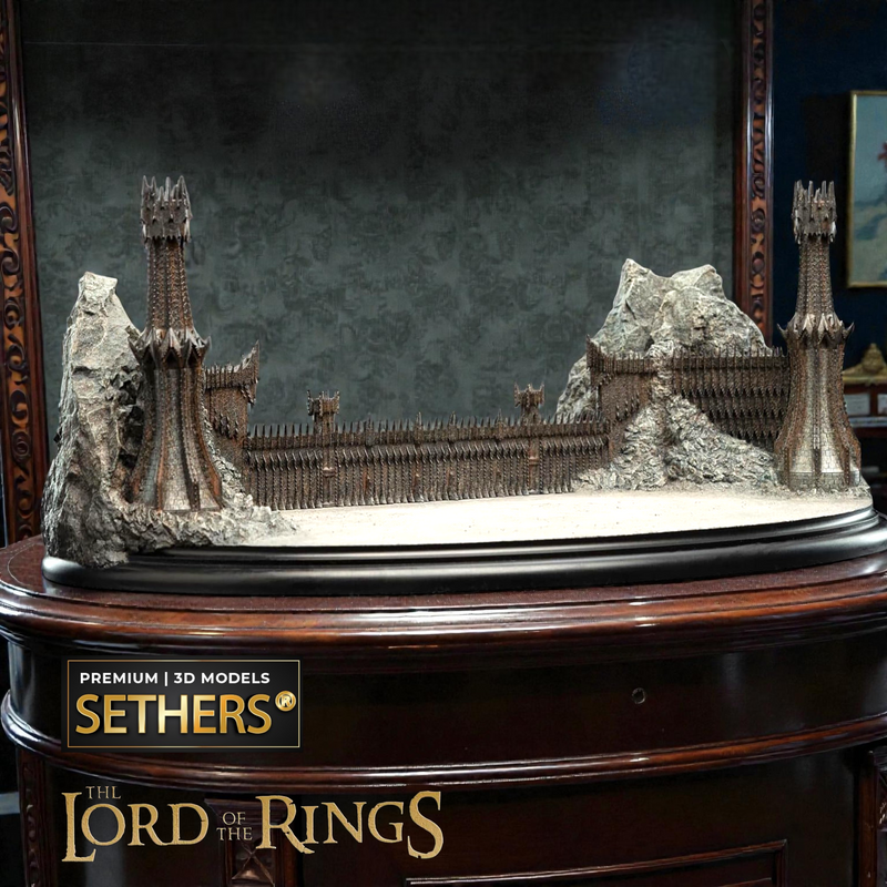Black Gate Diorama | Lord of the Rings | 3D Printing Models