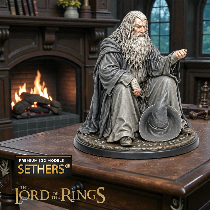 Gandalf Diorama | Lord of the Rings | 3D Printing Models