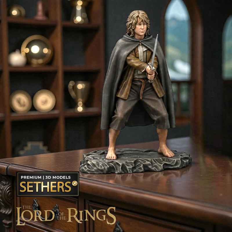 Pippin Took Diorama | Lord of the Rings | 3D Printing Models